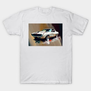 White Hot: White Muscle Car 1 of 4 T-Shirt